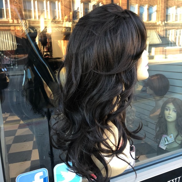 Wig brown long curly Lacefront Wig 2020 - Picture 3 of 9